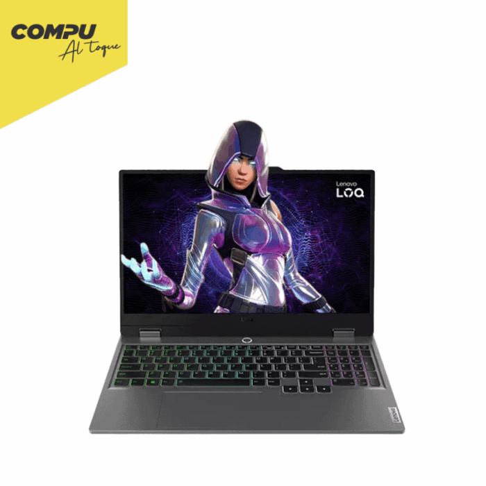 LENOVO / INTEL CORE I5-12450HX / 8GB RAM DDR5/ 512GB SSD/ 6GB RTX 3050/ PANTALLA 15,6 FHD 144 Hz - Imagen 1