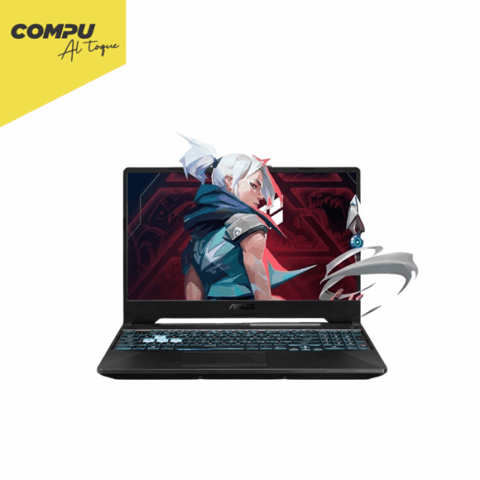 ASUS TUF GAMING / AMD RYZEN 7 7435HS / 8GB DDR5/ 512GB SSD/ WINDOWS 11 / PANTALLA 15,6 FHD 144HZ / 4GB RTX3050 - Imagen 1